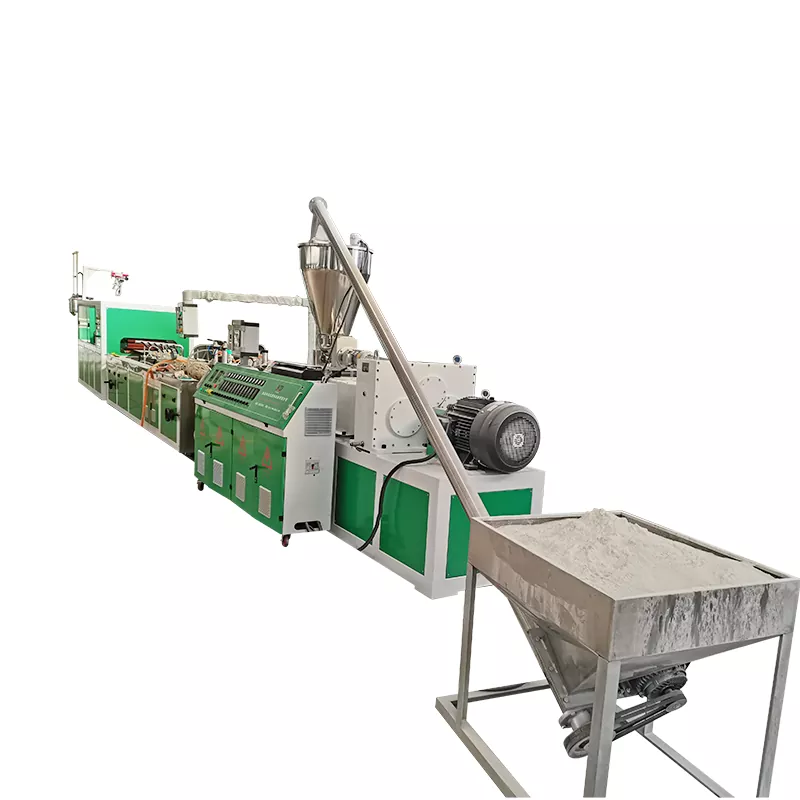Garis Produksi Ekstrusi PVC: Pabrik efisiensi dhuwur kanggo Aplikasi Versatile